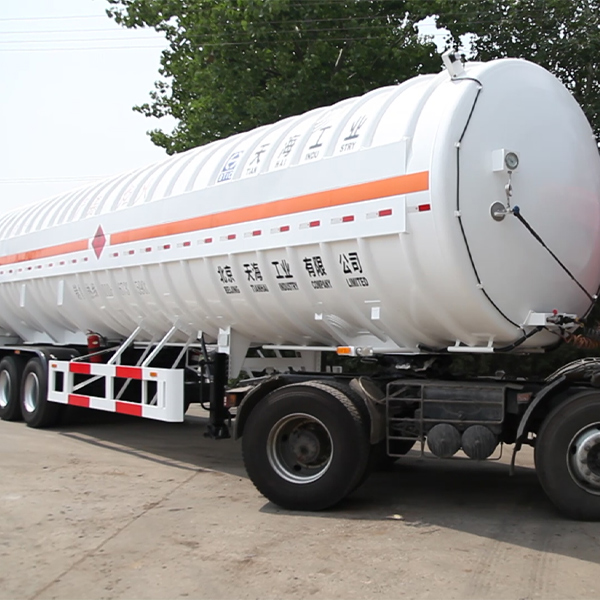 Trailer Tank for Cryogenic Liquid Gases